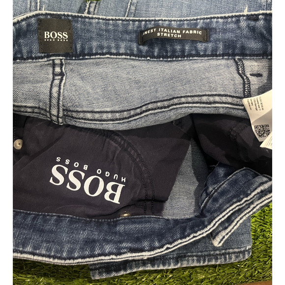 Hugo Boss Slim Fit Jeans Cashmere Touch Candiani Denim Men’s 30X27 - Picture 4 of 11